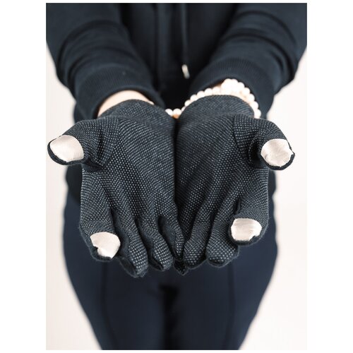 фото Перчатки сенсорные, черные, размер l (1 пара в уп.) safe-store