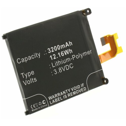 Аккумулятор iBatt iB-B1-M661 3200mAh для Sony,Sony Ericsson LIS1543ERPC,