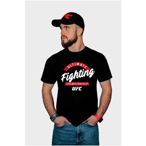 фото Футболка мужская ufc fighting t-sh, m