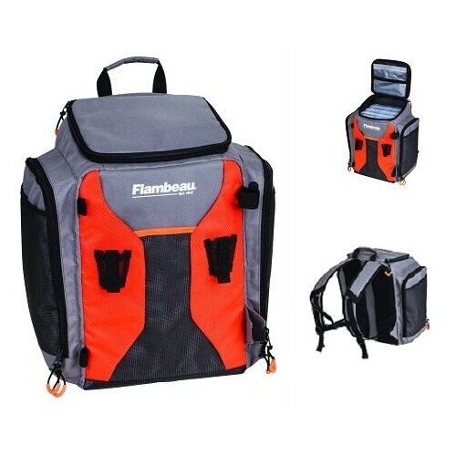 фото Рюкзак рыболовный с коробками flambeau ritual 50d back pack, 38х23х42 см