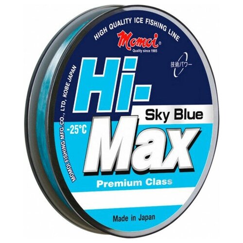 фото Леска momoi hi- max sky blue (163340 (30 м 0,25мм) )
