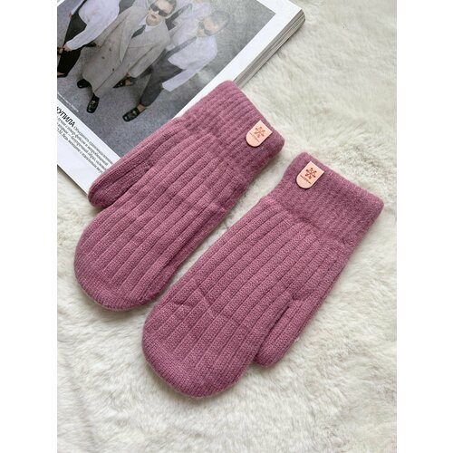 фото Варежки , размер 7-9, фуксия, розовый own accessories