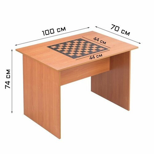 фото Шахматный стол турнирный "g" 74 х 100 х 70 см нет бренда