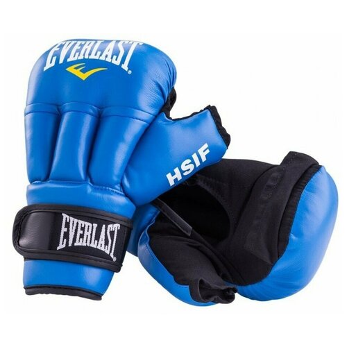 фото Перчатки для рукопашного боя everlast hsif pu 10oz синие