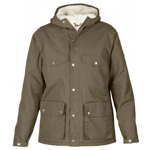 фото  куртка fjallraven, демисезон/зима, средней длины, силуэт прямой, капюшон, карманы, внутренний карман, водонепроницаемая, манжеты, подкладка, размер xxs, бежевый