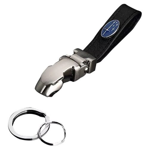 фото Брелок для ключей субару/брелок на ключи subaru/брелок кожаный автомобильный/брелок из кожи для ключей