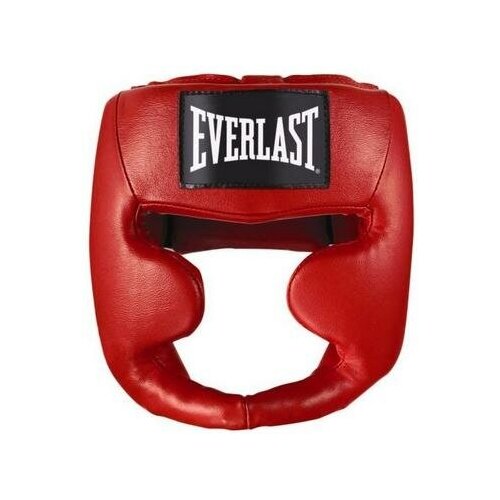 фото Everlast шлем everlast martial arts leather full face красный