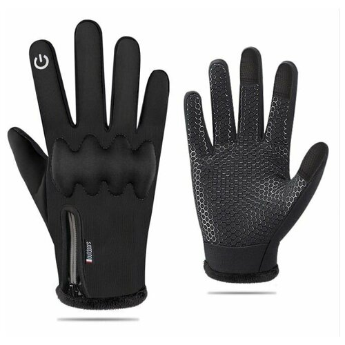 фото Тактические спортивные утепленные сенсорные перчатки нет бренда