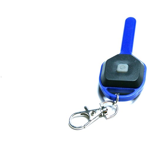 фото Фонарь брелок в виде ключа 158 подарочный, сувенир, цвет синий cob