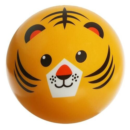 фото Мяч «тигр», мягкий, 15 см сима-ленд