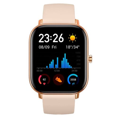фото Смарт-часы xiaomi amazfit gts, золото пустыни