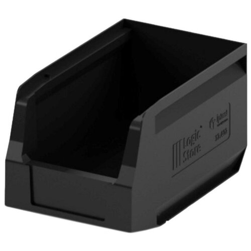 фото Ящик (лоток) универсальный i plast logic store, полипропилен, 250x150x130мм, черный