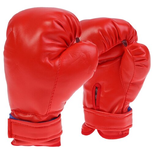 фото Перчатки боксерские, детские, цвет красный