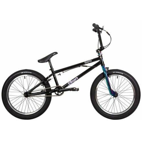 фото Велосипед bmx stinger 20" gansta неохром, сталь, размер 10"