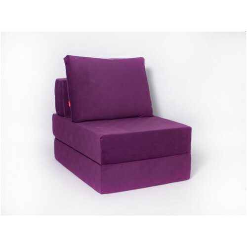 фото Кресло-кровать бескаркасное "окта" фиолетовый wowpuff.ru