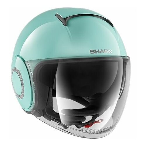 фото Shark шлем nano crystal blank green grn shark helmets