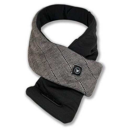 фото Умный шарф с подогревом xiaomi flexwarm smart heating neck scarf grey