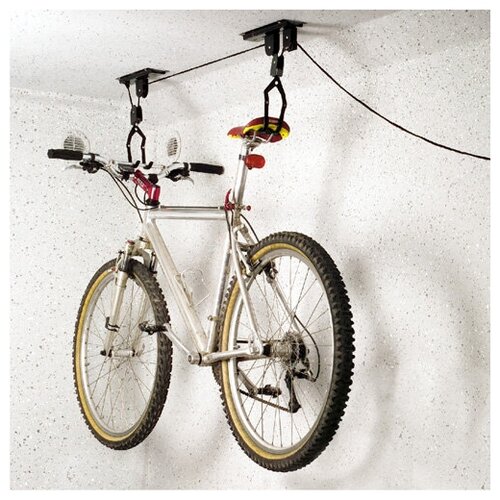 фото Подъемный механизм для хранения велосипеда на потолок, крепеж для хранения велосипеда rc-1294- 2 штуки esse
