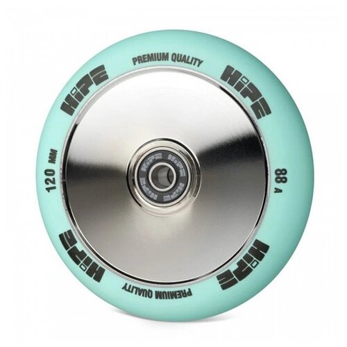 фото Колесо для самоката hipe medusa wheel lmt20 110 мм(синий-хром)
