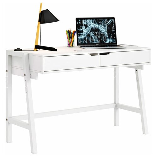 фото Письменный стол polini kids mirum 1440, шхг: 128х60 см, цвет: белый