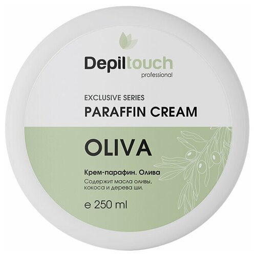 фото Depiltouch крем-парафин олива (paraffin cream olive), 250 мл