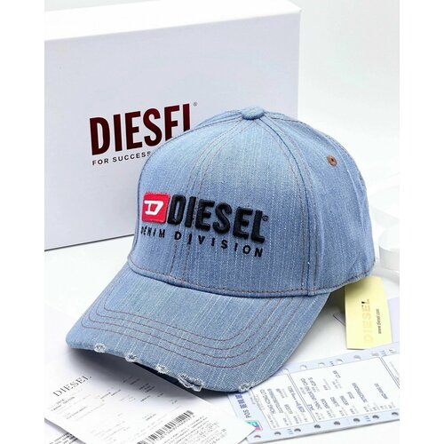 фото Бейсболка diesel, размер onesize, синий