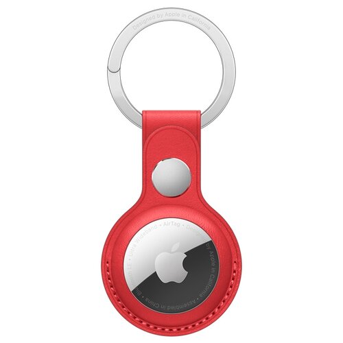 фото Чехол apple для airtag с кольцом для ключей (product)red