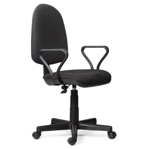 фото Компьютерное кресло самсон prestige офисное, обивка: текстиль, цвет: черный