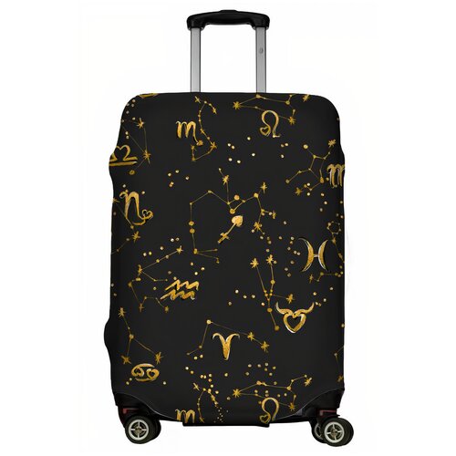 фото Чехол для чемодана "zodiac black" размер l lejoy