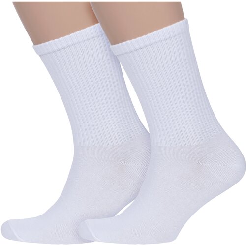 фото Носки para socks, 2 пары, размер 27-29, белый