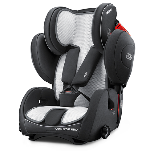 фото Чехол в автокресло recaro young sport hero цвет черно-серый