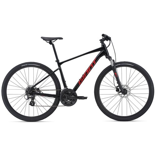 фото Велосипед giant roam 4 disc 2021, цвет черно-красный, размер рамы m