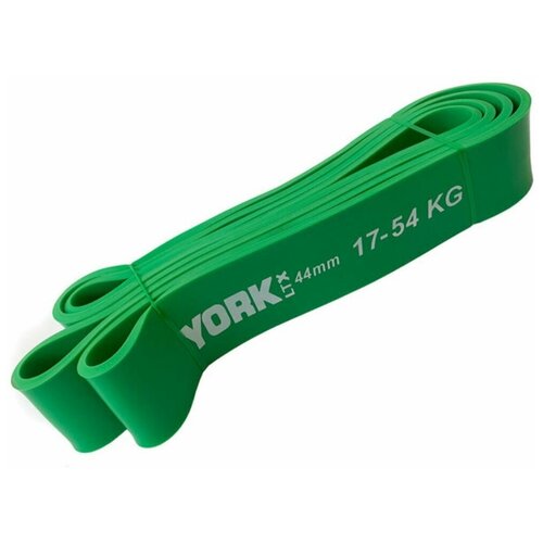 фото Эспандер резиновая петля "york" crossfit 2080х4.5х44мм 17-54 кг зеленый