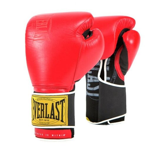 фото Перчатки тренировочные everlast 1910 classic 16oz красные