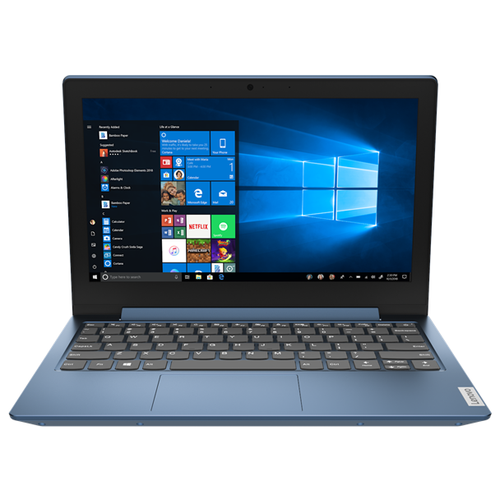 фото Ноутбук lenovo ideapad 1 11ada05 (amd athlon silver 3050e 1400mhz/11.6"/1366x768/4gb/128gb ssd/amd radeon graphics/no ос), синий