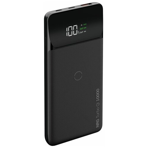 фото Аккумулятор deppa nrg turbo qi 33559 10000 mah, черный