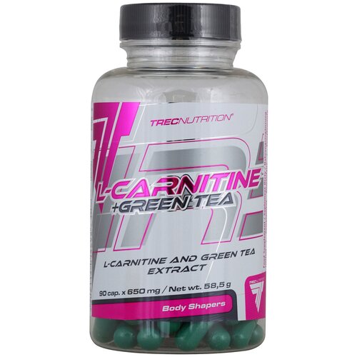 фото Trec nutrition карнитин l-carnitine green tea 180 капсул