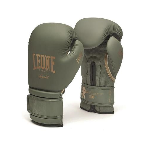 фото Боксерские перчатки leone 1947 gn059g military edition (12 унций)