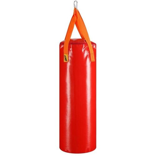 фото Боксёрский мешок, вес 15 кг, на ленте ременной, цвет красный