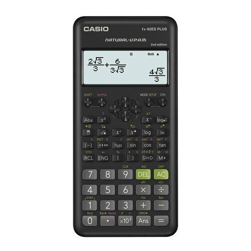 фото Калькулятор инженерный casio fx-82esplus-2-wetd (162х80 мм), 252 функции, батарея, сертифицирован для егэ, fx-82esplus-2-s, 1 шт.