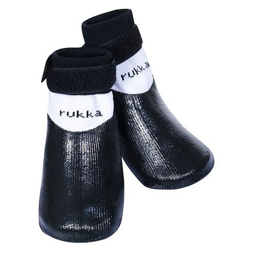 фото Носки для собак rukka pets rukka rubber socks размер 5 (4шт) чёрный