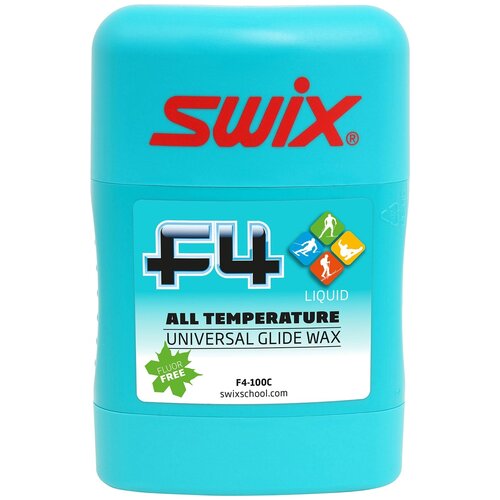 фото Мазь swix f4 glidewax liquid, бесцветный, 100