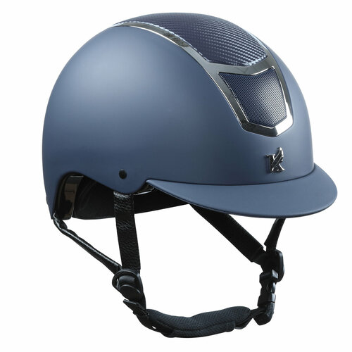 фото Шлем защитный для верховой езды с регулировкой shires karben "sienna", обхват 56-58 см, синий