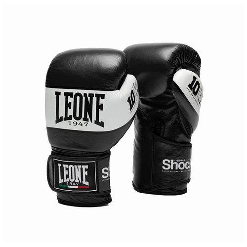 фото Боксерские перчатки leone 1947 shock 2.0 gn047 black (16 унций)