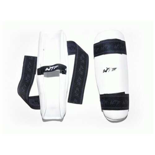 фото Щитки для ног/щитки для для тхеквондистов/ щитки защитные для ног ztt. размер l. цвет: белый/черный. sprinter