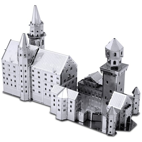 фото Металлический 3d конструктор замок neuschwanstein, масштаб 1:160, fsc018 metal earth