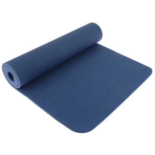 фото Коврик для йоги 183 x 61 x 0,8 см, цвет синий sangh lifes