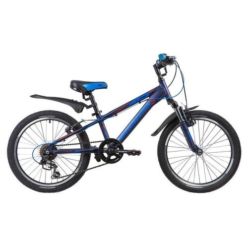 фото Велосипед 20" novatrack lumen, 2019, цвет синий mikimarket