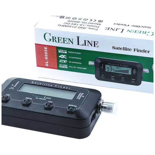 фото Green line satfinder gl-9505e измеритель сигнала.