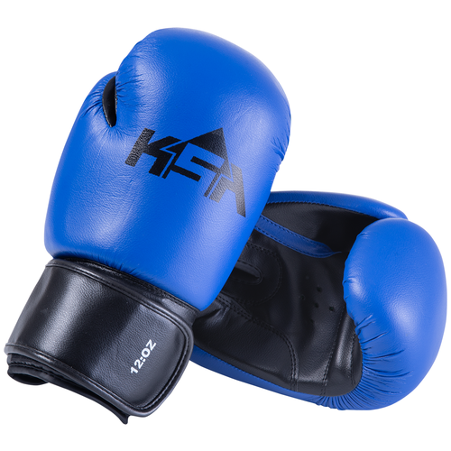 фото Перчатки боксерские ksa spider blue, к/з, 10 oz